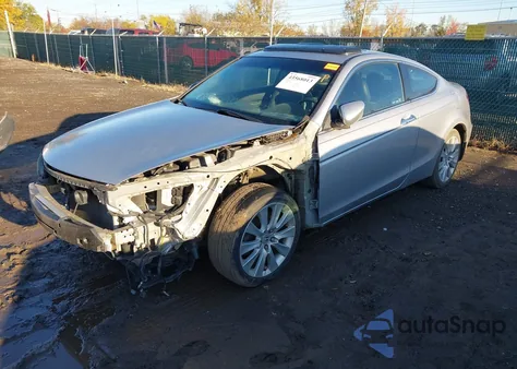 2010 Honda Accord 3.5 Ex-L from USA, damaged, VIN 1HGCS2B86AA006422